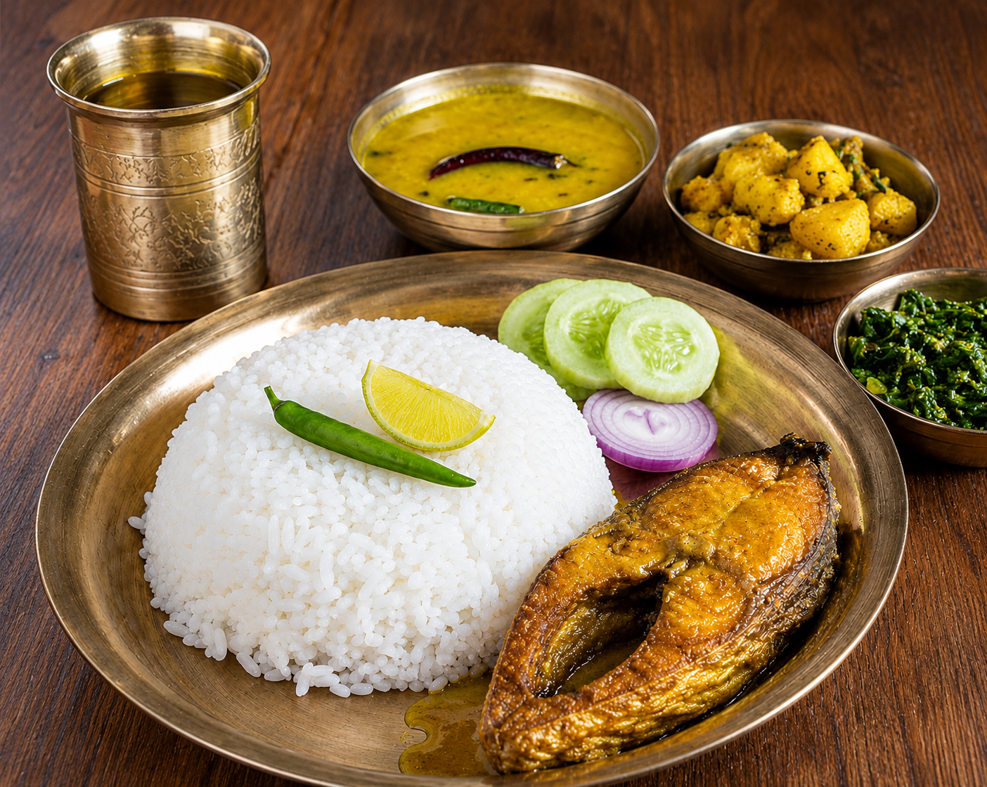 माछ-भात — मिथिलाक जीवन-भोजन